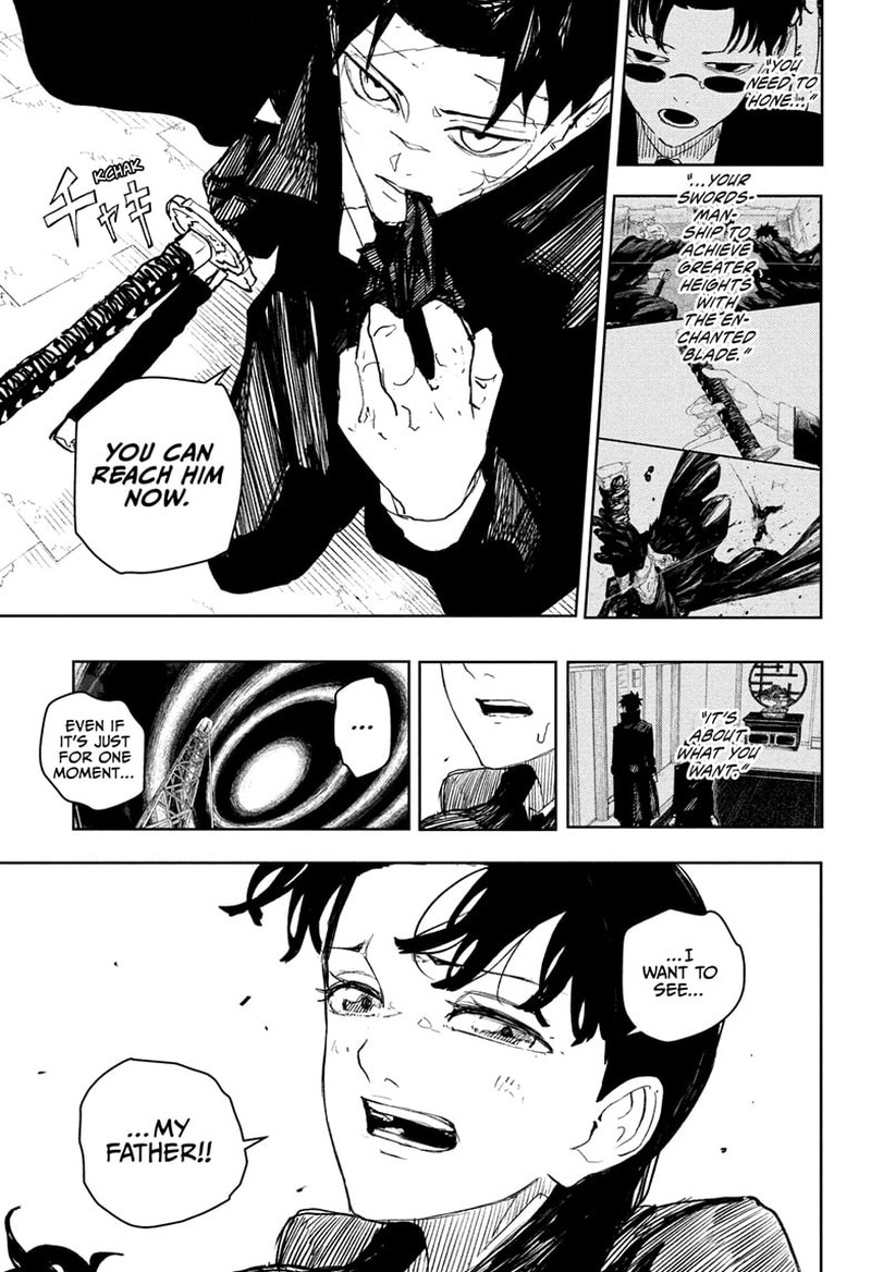 Kagurabachi, Chapter 74