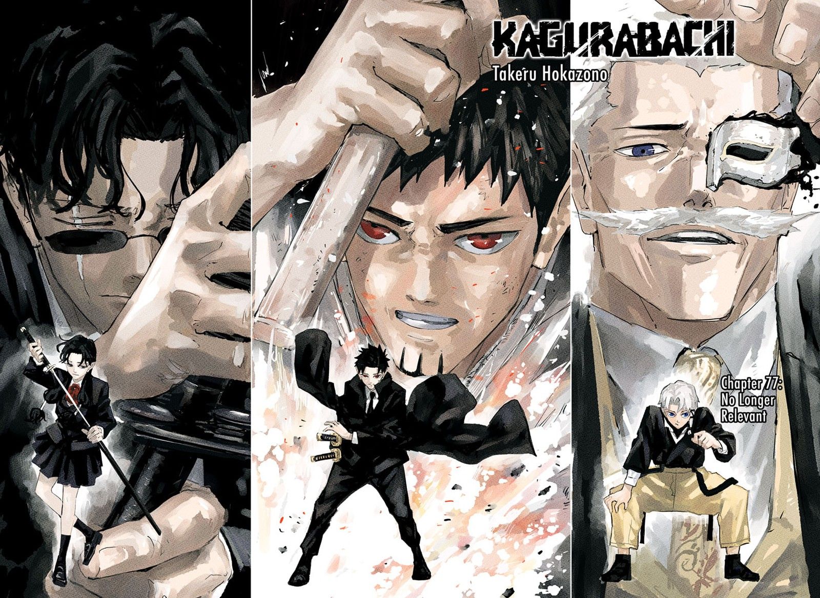 Kagurabachi, Chapter 77