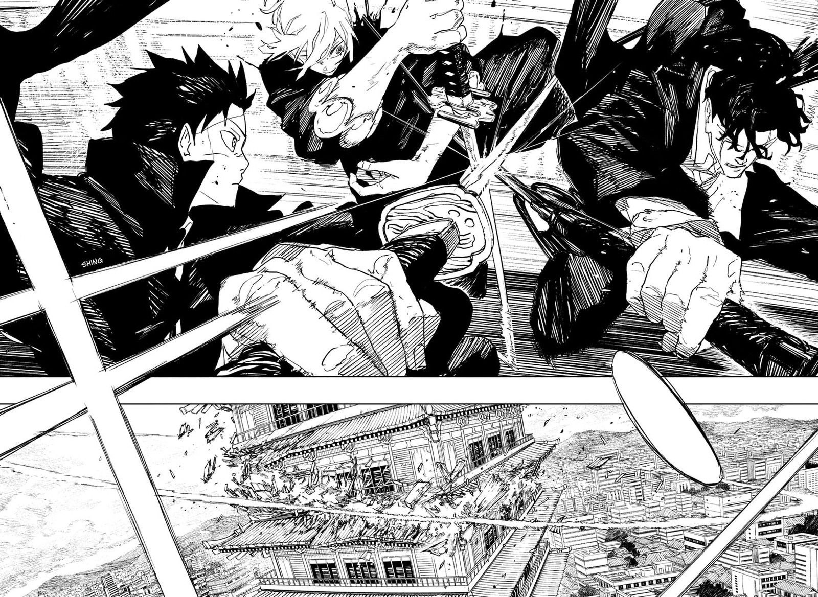 Kagurabachi, Chapter 77