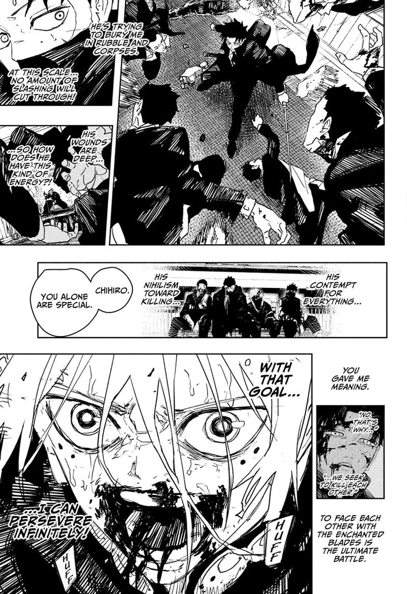 Kagurabachi, Chapter 77