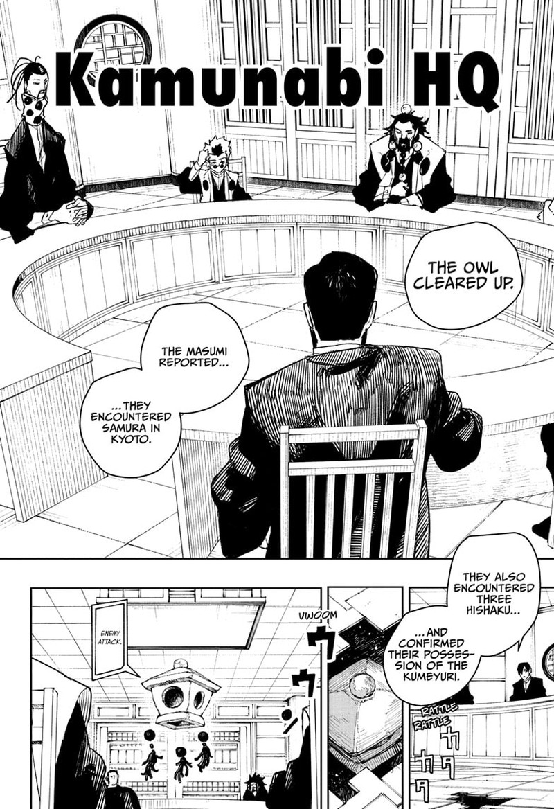 Kagurabachi, Chapter 78
