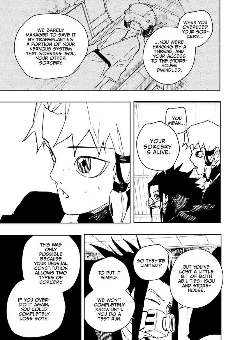 Kagurabachi, Chapter 79