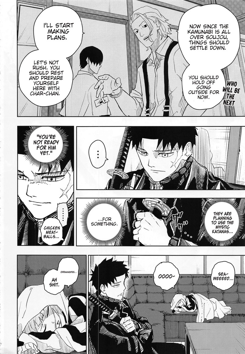 Kagurabachi, Chapter 8