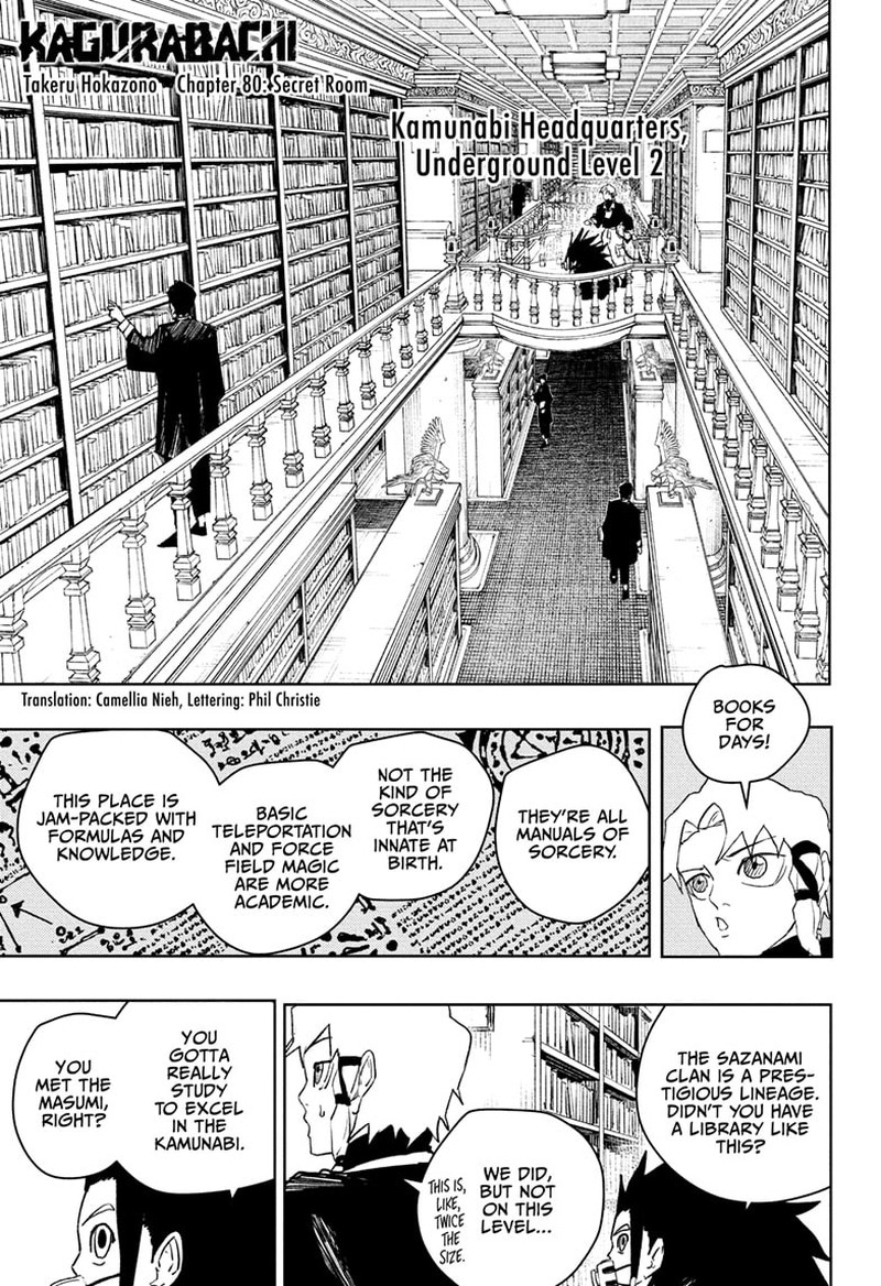 Kagurabachi, Chapter 80