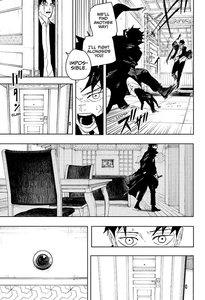 Kagurabachi, Chapter 82