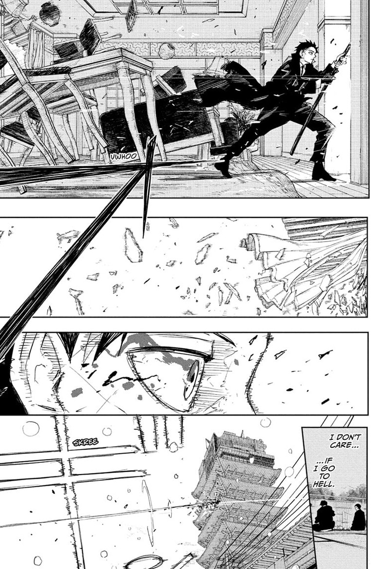 Kagurabachi, Chapter 82