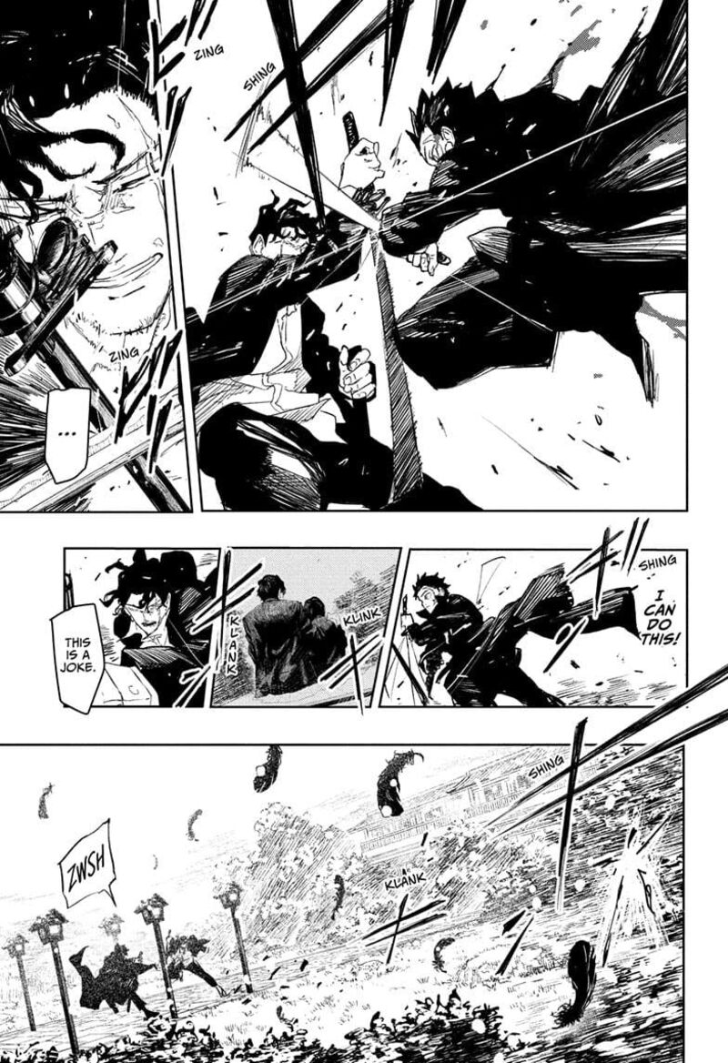 Kagurabachi, Chapter 84
