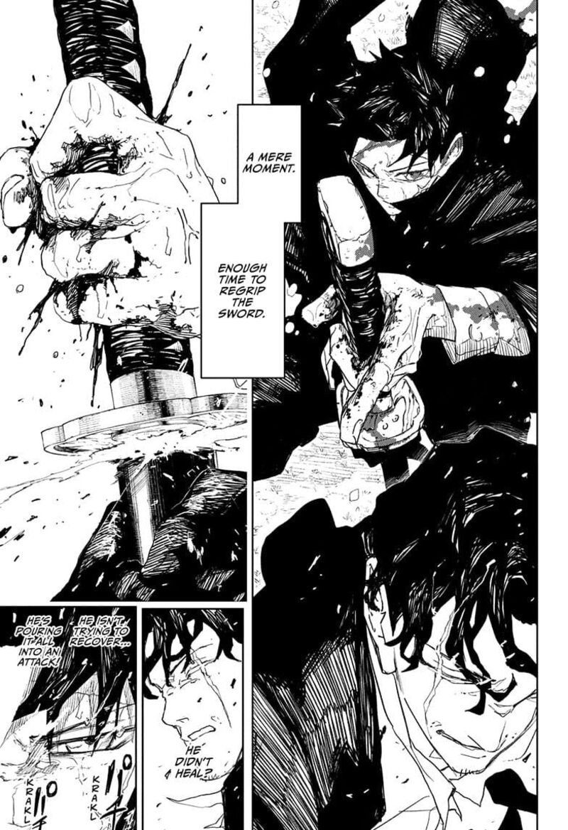 Kagurabachi, Chapter 84