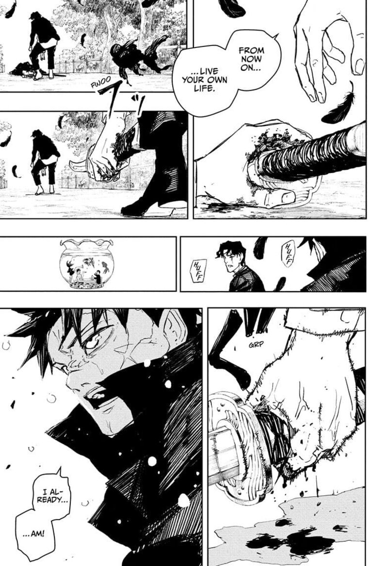 Kagurabachi, Chapter 85
