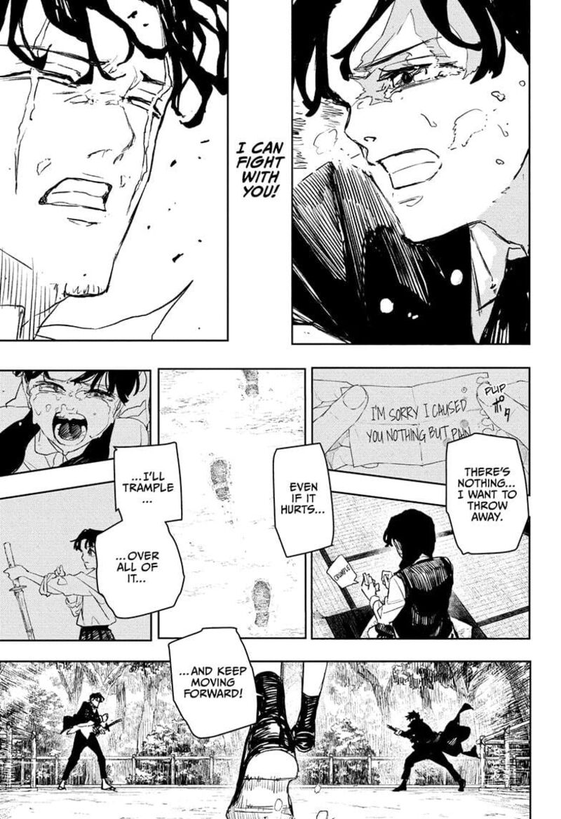 Kagurabachi, Chapter 85