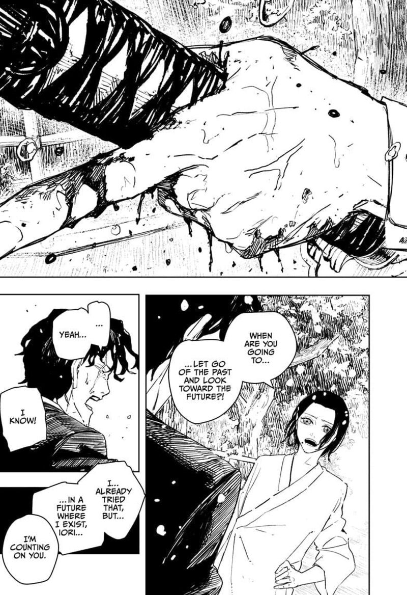 Kagurabachi, Chapter 85