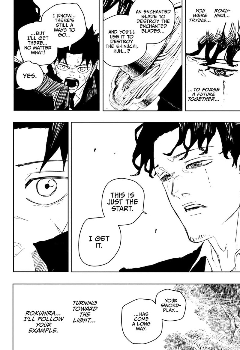Kagurabachi, Chapter 86