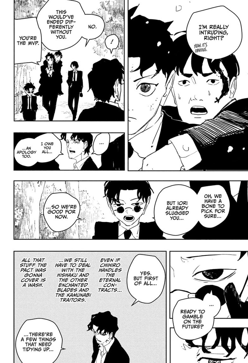 Kagurabachi, Chapter 86