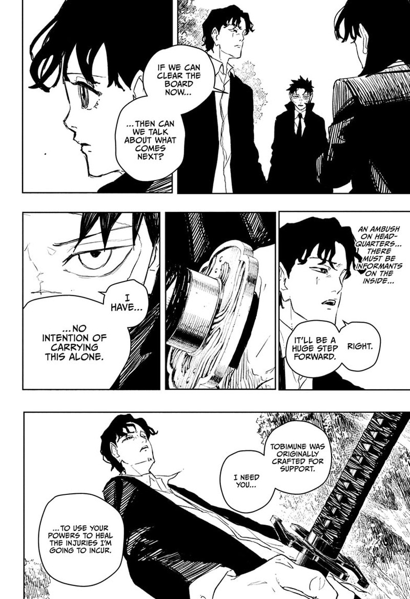 Kagurabachi, Chapter 86