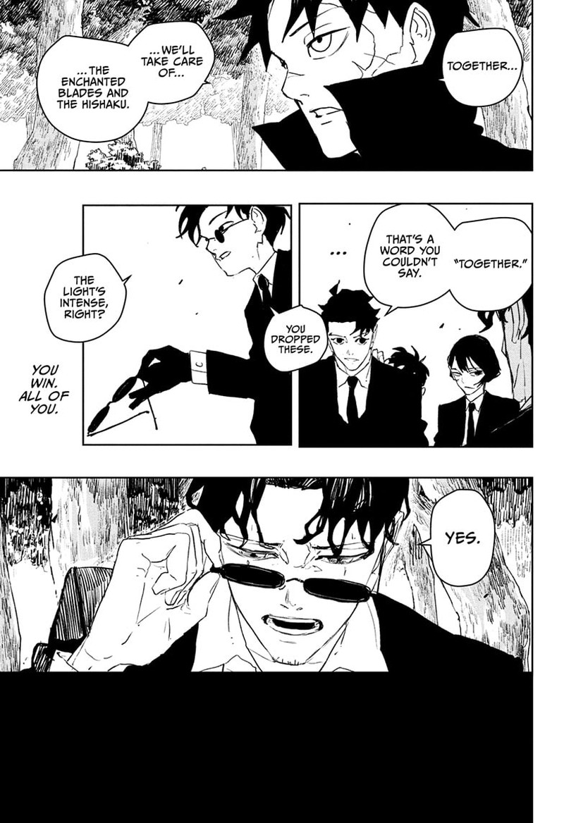 Kagurabachi, Chapter 86