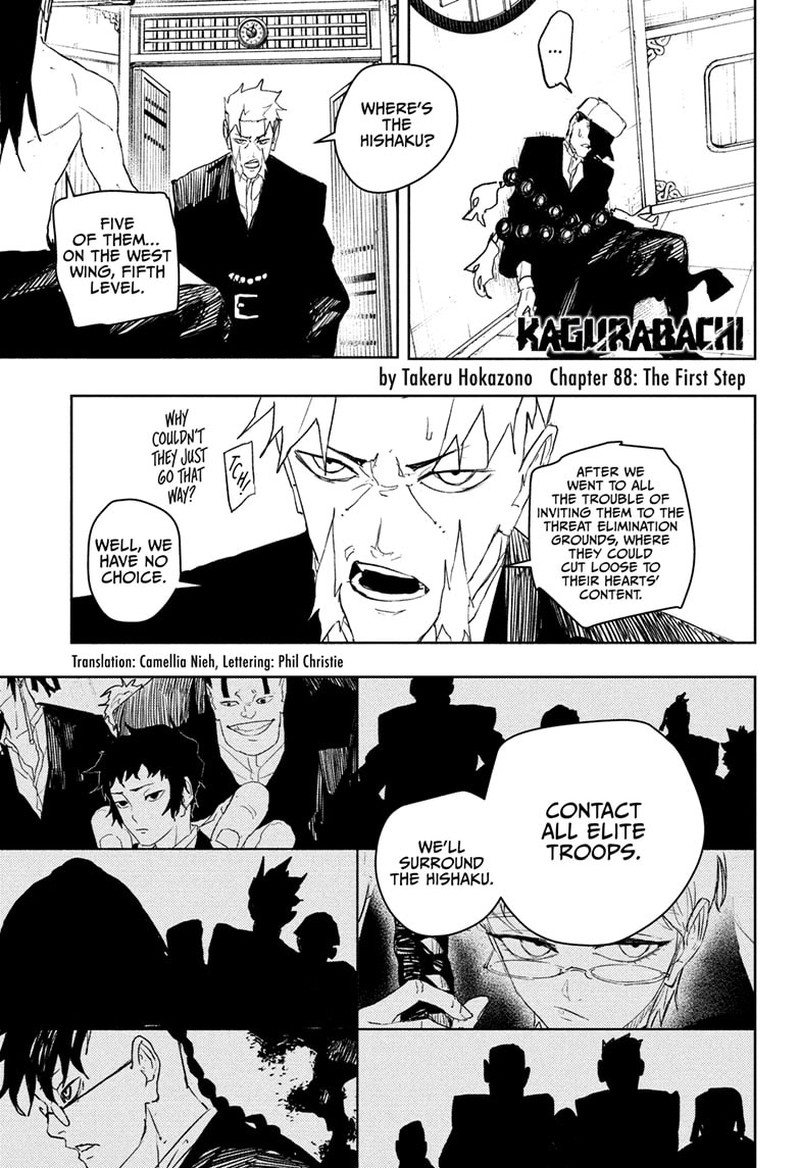 Kagurabachi, Chapter 88