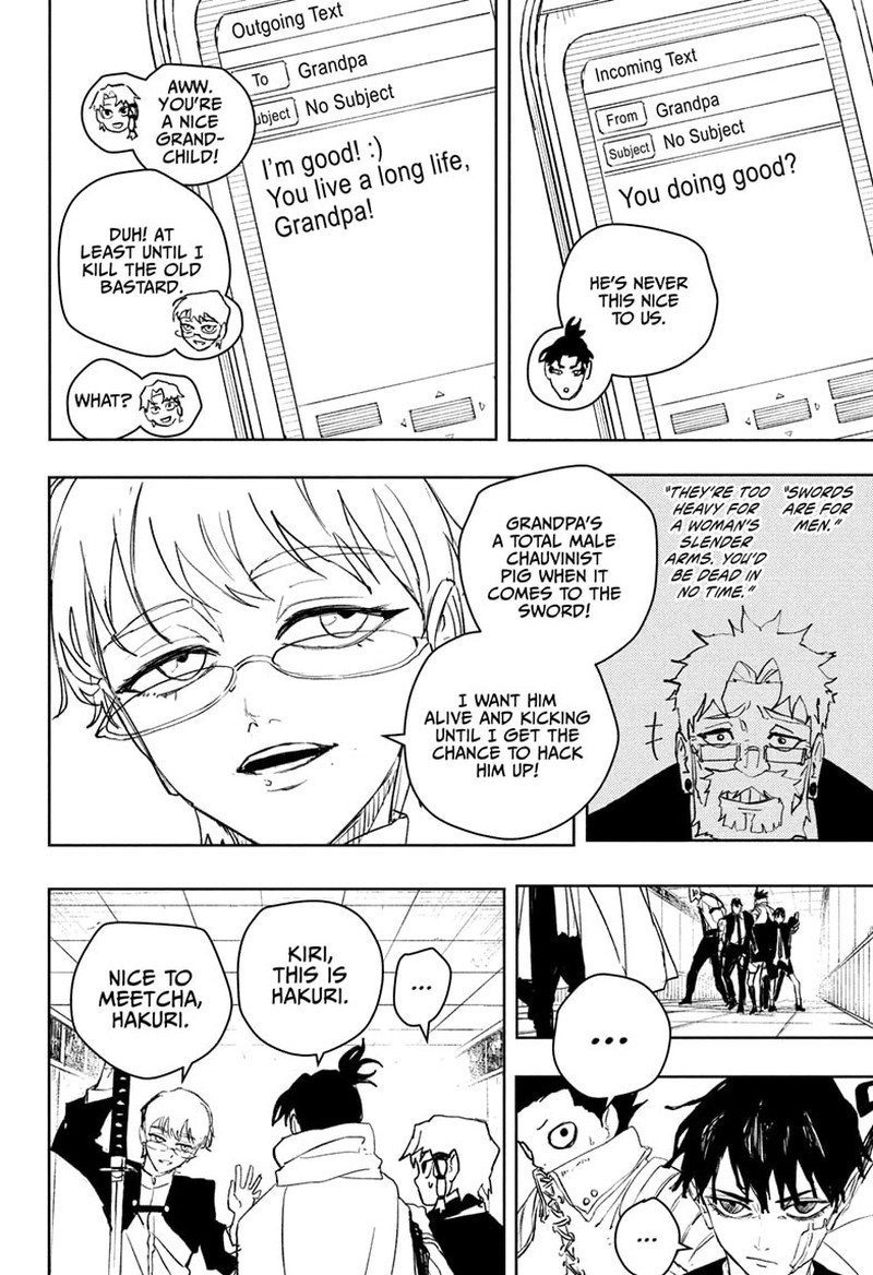 Kagurabachi, Chapter 88