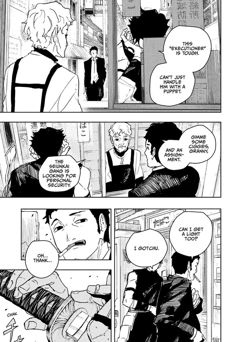Kagurabachi, Chapter 89