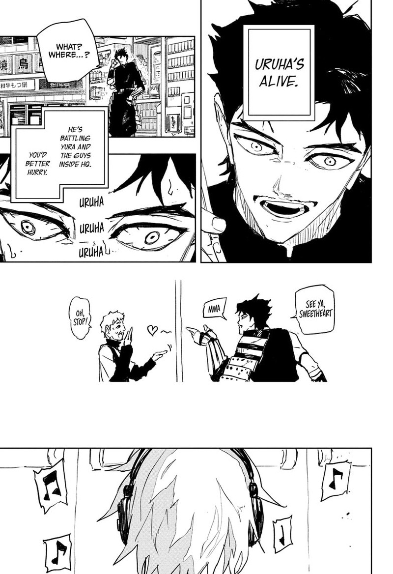 Kagurabachi, Chapter 89
