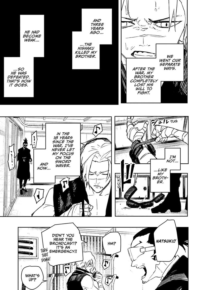 Kagurabachi, Chapter 89
