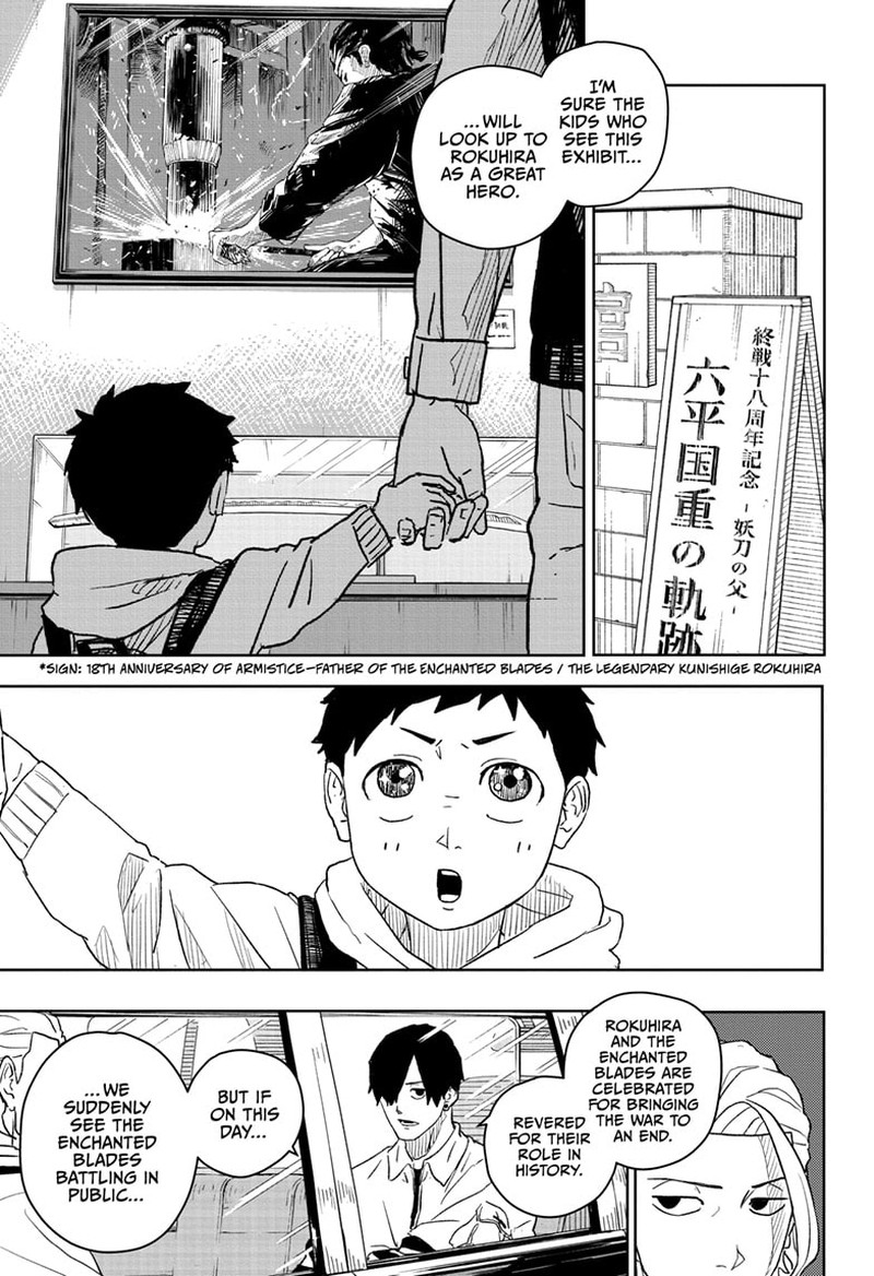 Kagurabachi, Chapter 9