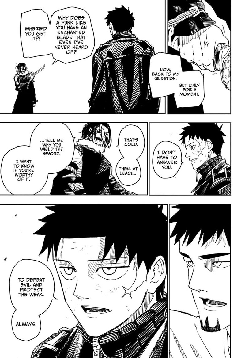 Kagurabachi, Chapter 9