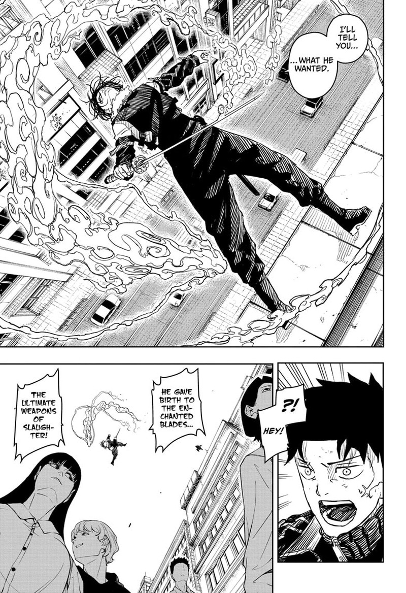 Kagurabachi, Chapter 9