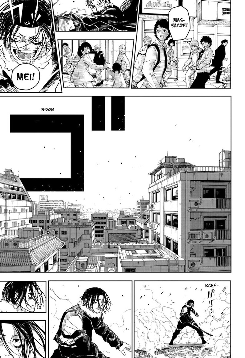 Kagurabachi, Chapter 9