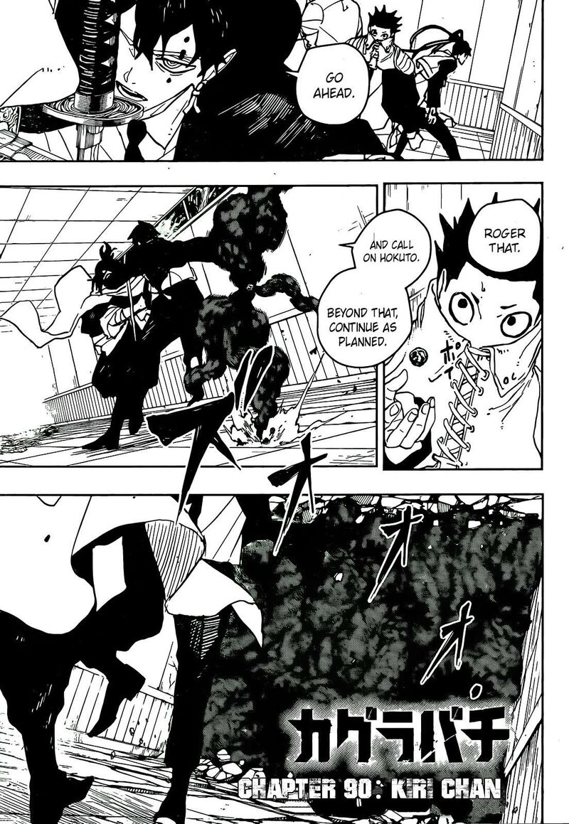 Kagurabachi, Chapter 90