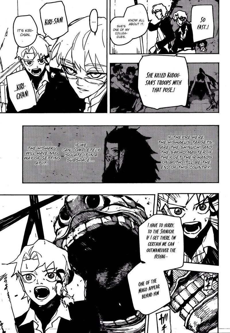 Kagurabachi, Chapter 90