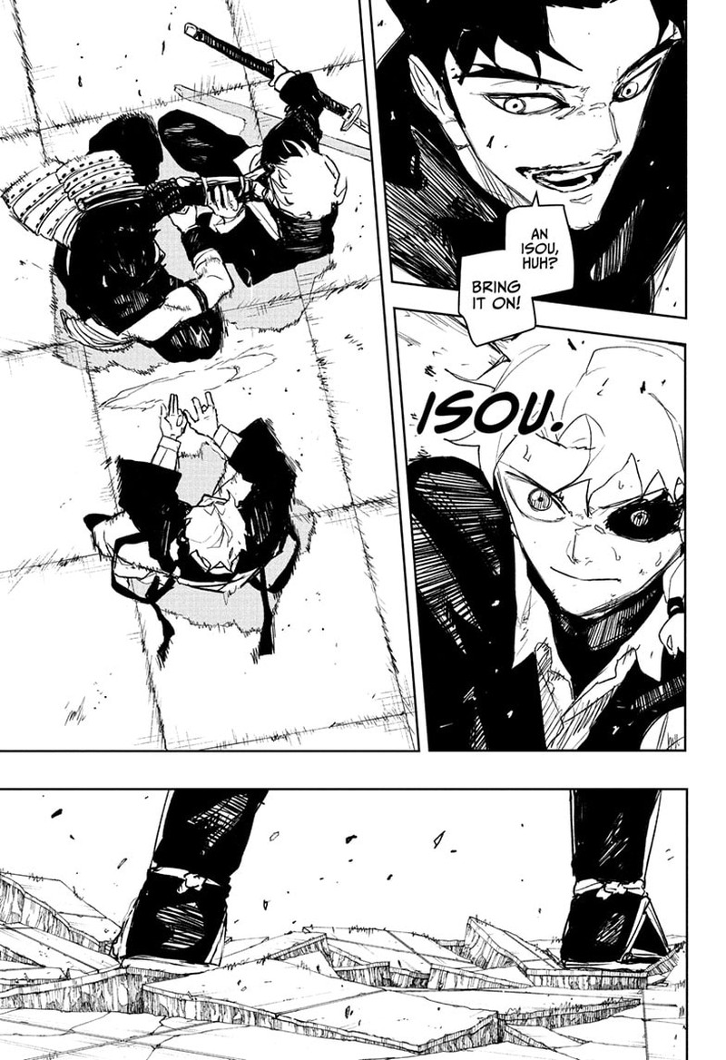 Kagurabachi, Chapter 91