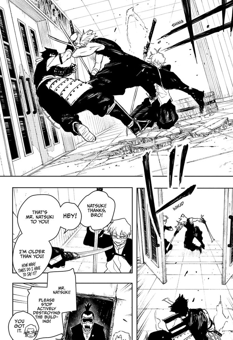 Kagurabachi, Chapter 91