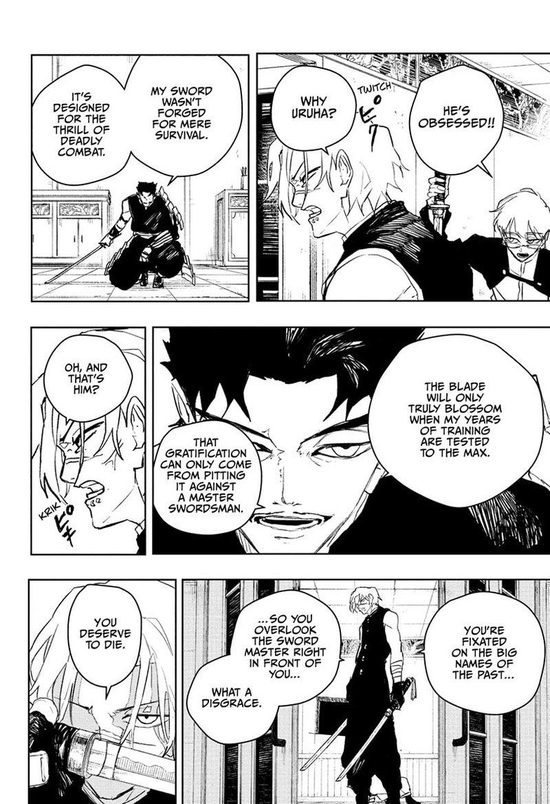 Kagurabachi, Chapter 91