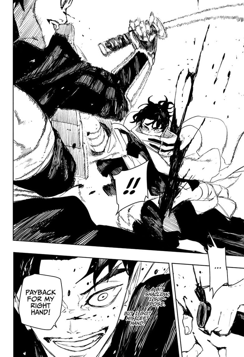 Kagurabachi, Chapter 92