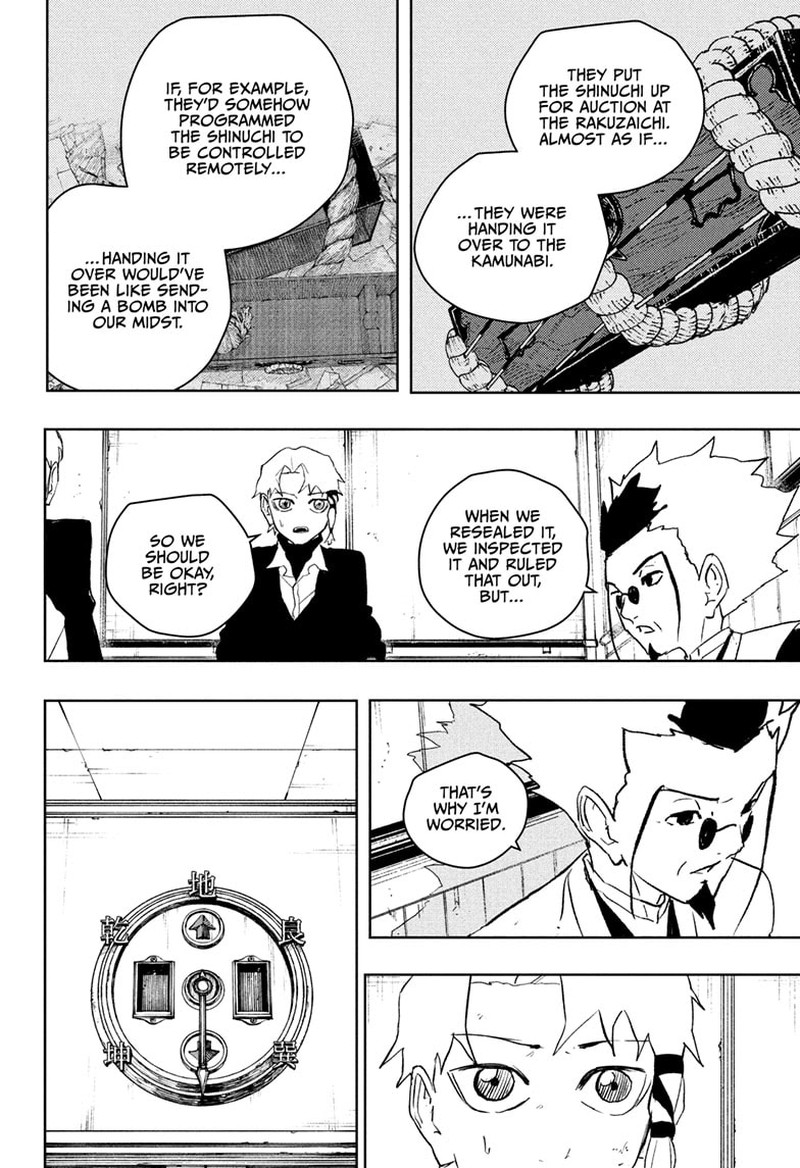 Kagurabachi, Chapter 93