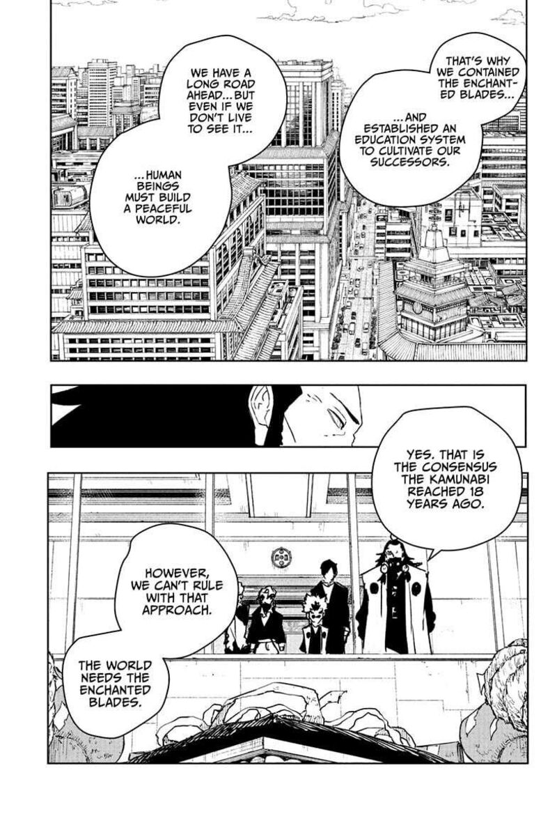 Kagurabachi, Chapter 95