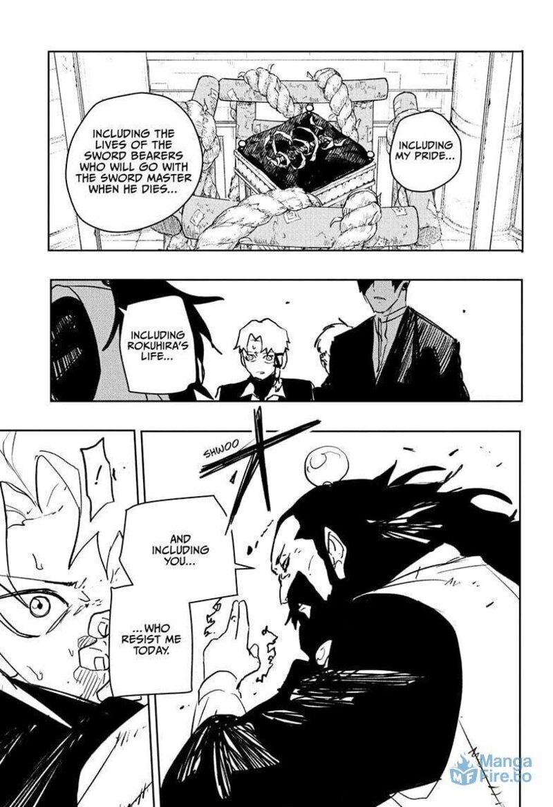 Kagurabachi, Chapter 95