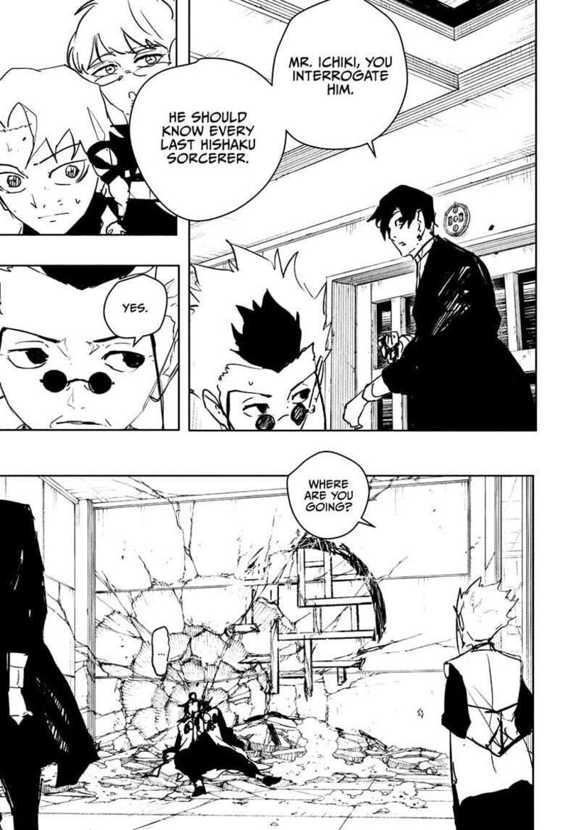 Kagurabachi, Chapter 95