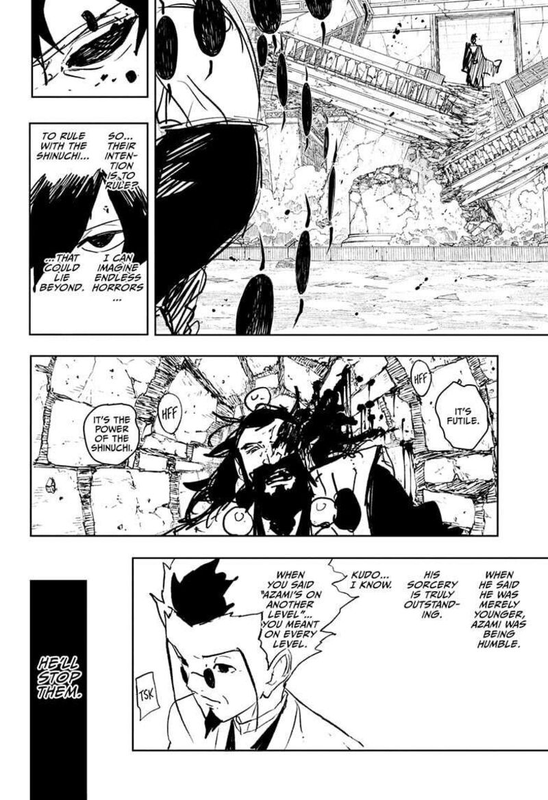 Kagurabachi, Chapter 95