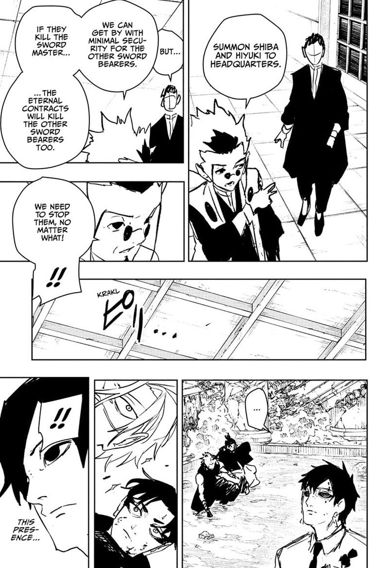 Kagurabachi, Chapter 96