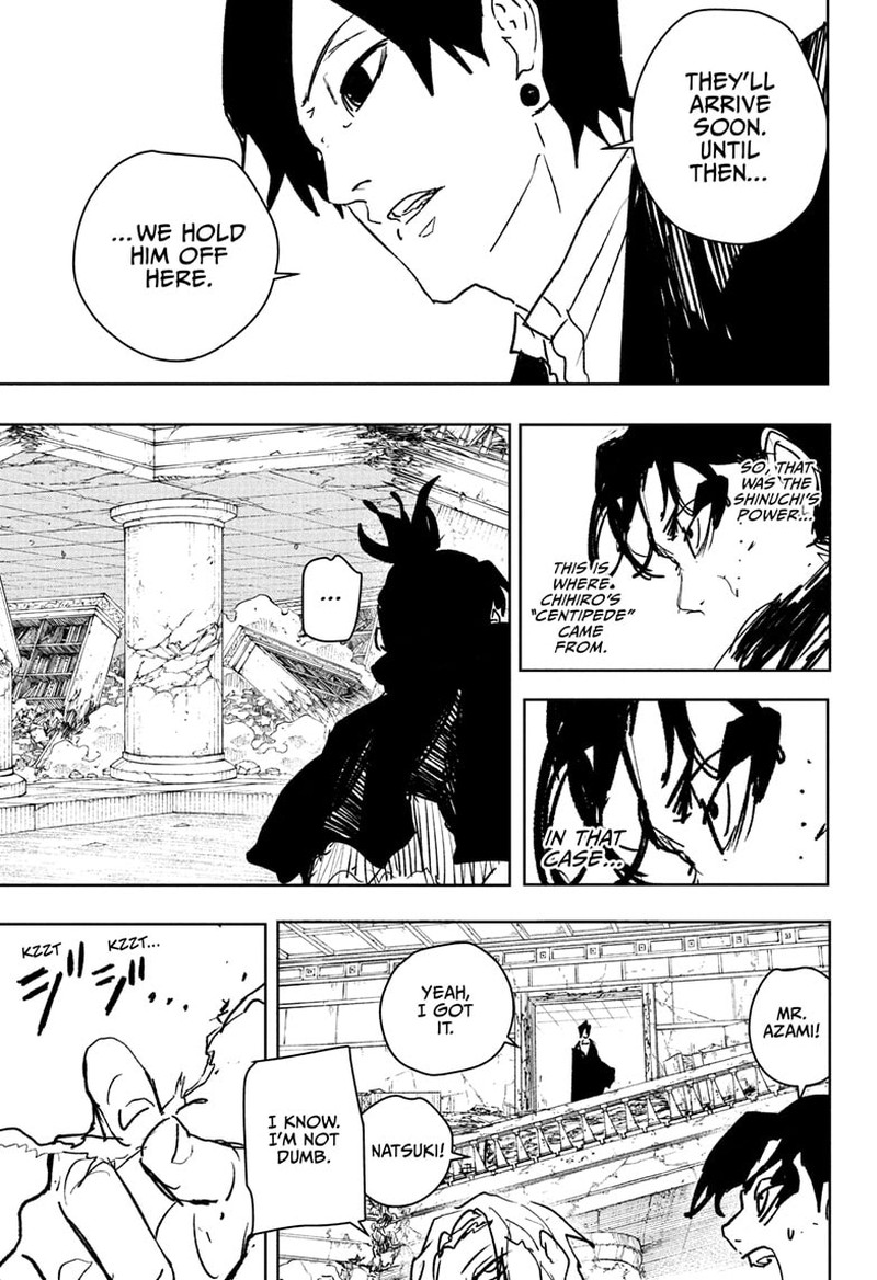 Kagurabachi, Chapter 96