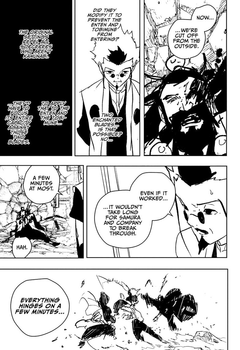Kagurabachi, Chapter 96