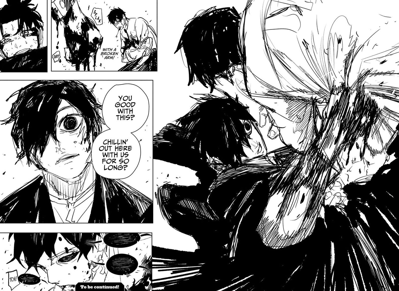Kagurabachi, Chapter 96