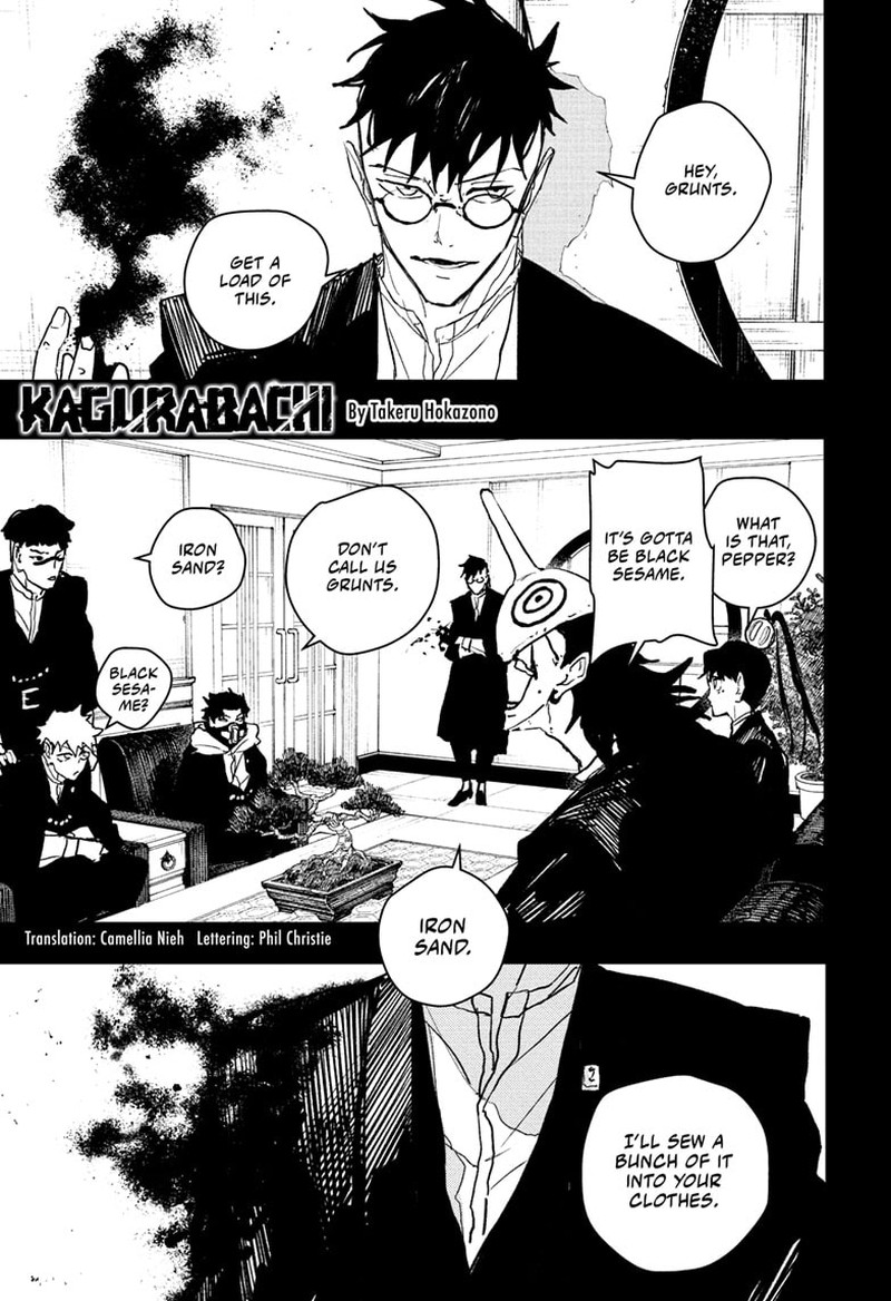 Kagurabachi, Chapter 98