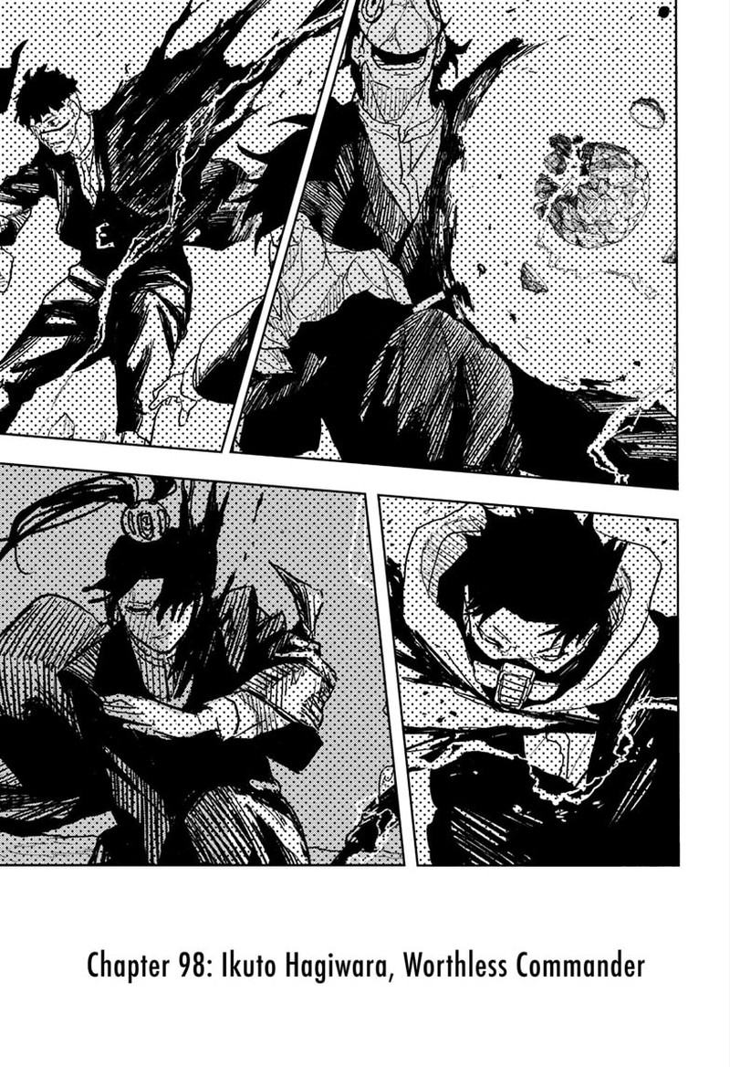 Kagurabachi, Chapter 98