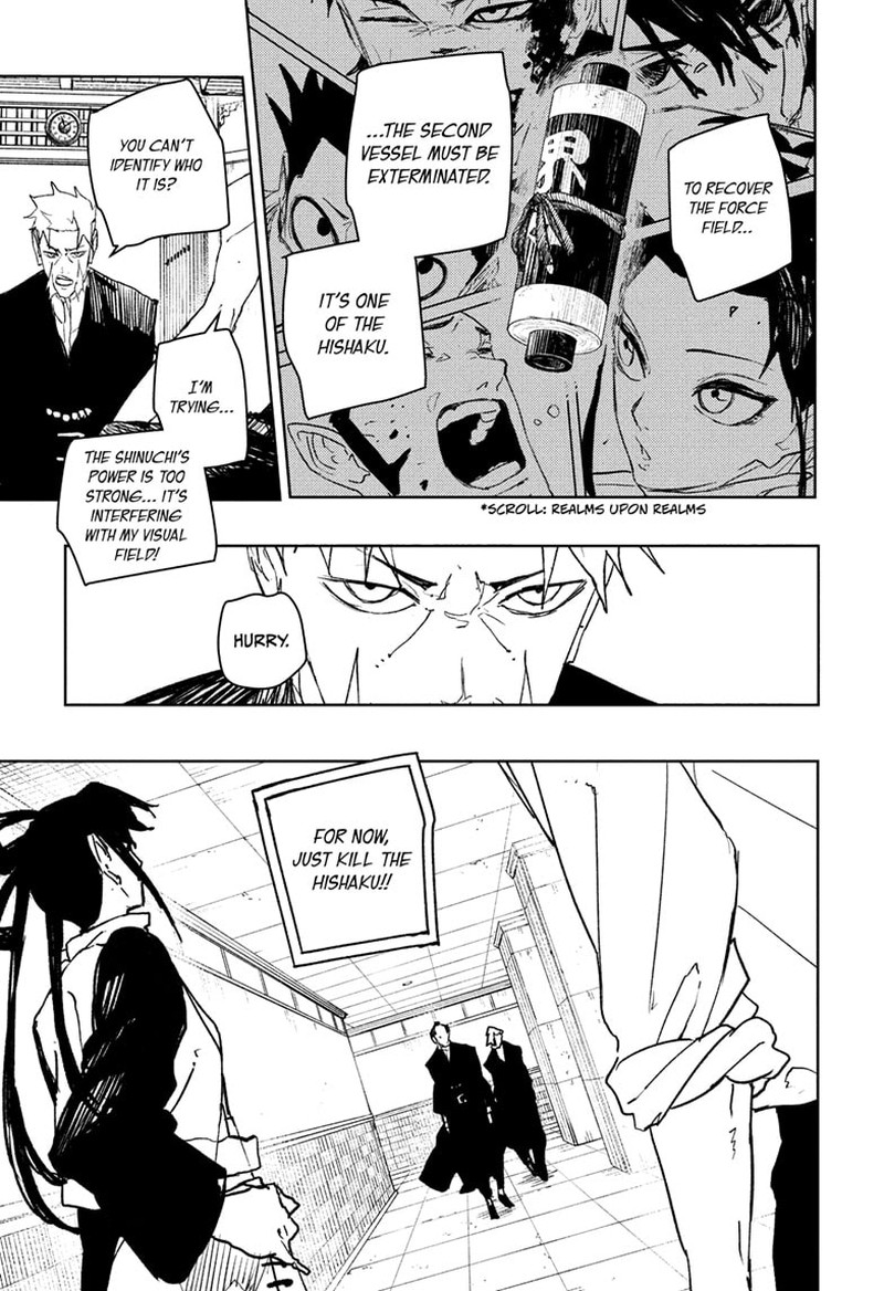 Kagurabachi, Chapter 98