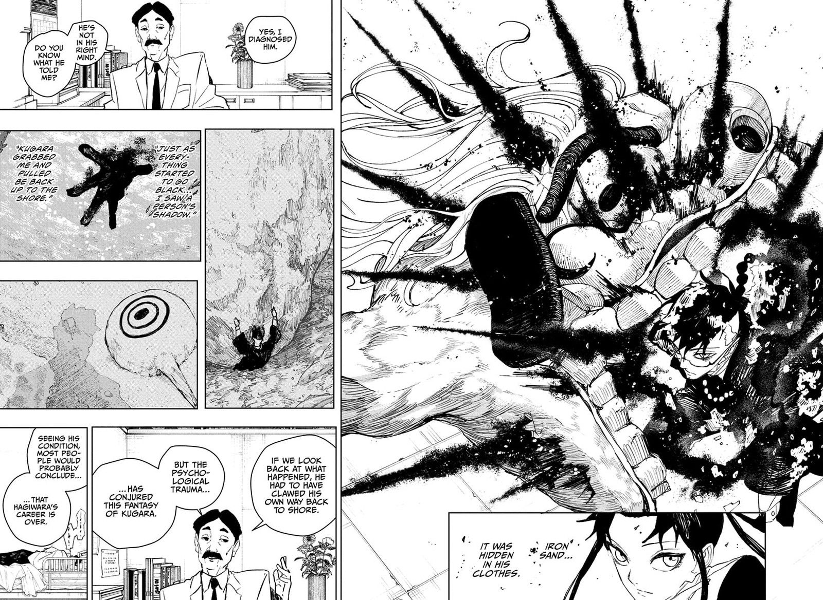 Kagurabachi, Chapter 98