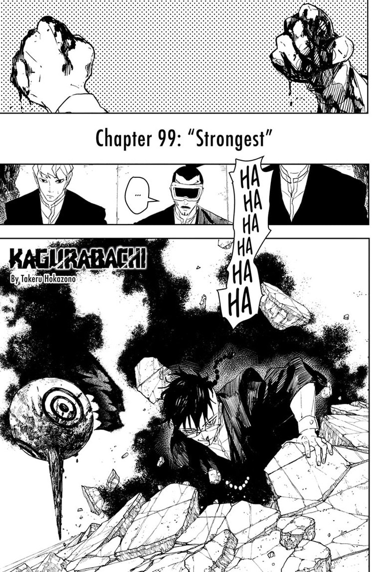 Kagurabachi, Chapter 99