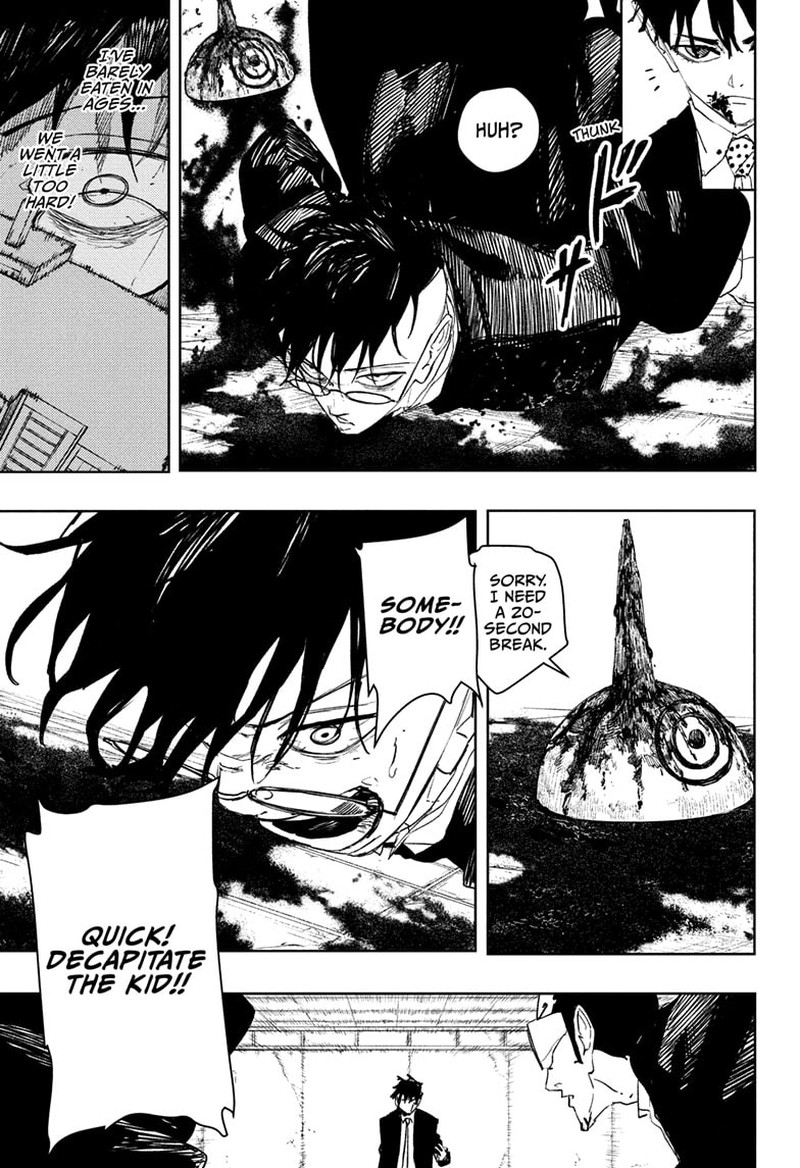Kagurabachi, Chapter 99