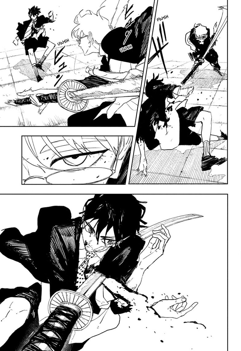 Kagurabachi, Chapter 99